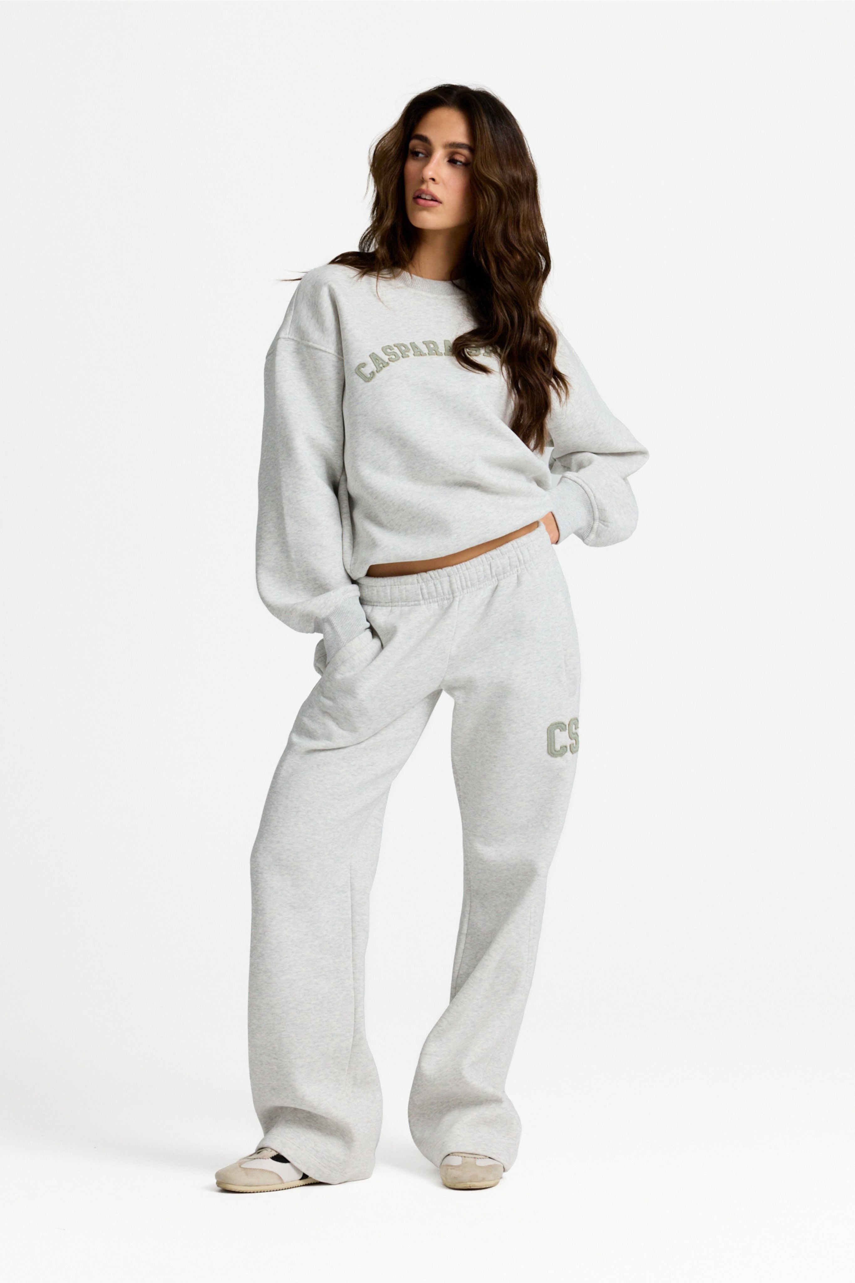 W. CS Crewneck - Grey melange
